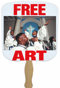 Church Hand Fan